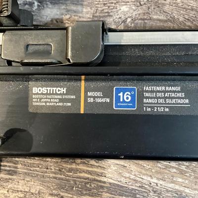 LOT 71: Collection of Bostitch Power Tools / Fastening Systems (Models SB-1664FN, SB-1850BN, BTFP71875)