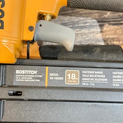 LOT 71: Collection of Bostitch Power Tools / Fastening Systems (Models SB-1664FN, SB-1850BN, BTFP71875)