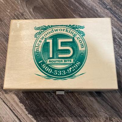 LOT 78: 3rd Hand Extension Tools with Makita Tool Bag and Contents, Router Bids, Empire Level and More