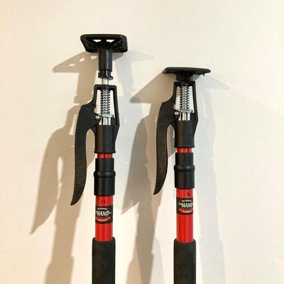 LOT 78: 3rd Hand Extension Tools with Makita Tool Bag and Contents, Router Bids, Empire Level and More