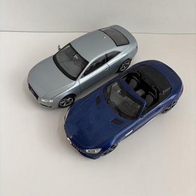 LOT 84: Norev Die Cast Metal Cars: Mercedes-AMG GT & Audi A5 Coupe, Scale 1/18