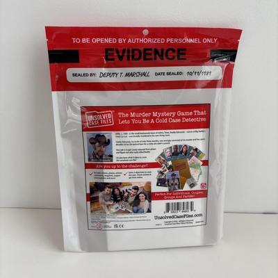 LOT 86: Unsolved Case File Games: 3-New/Unopened & 5 Opened