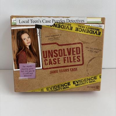 LOT 86: Unsolved Case File Games: 3-New/Unopened & 5 Opened
