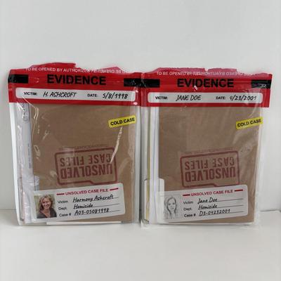 LOT 86: Unsolved Case File Games: 3-New/Unopened & 5 Opened