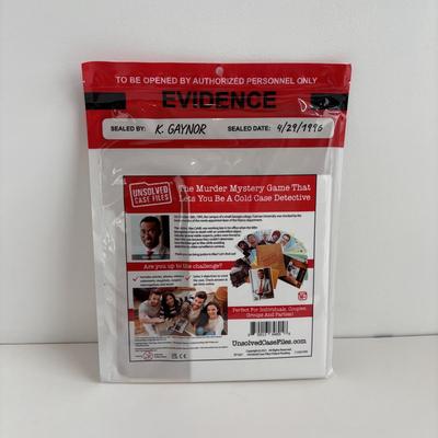 LOT 86: Unsolved Case File Games: 3-New/Unopened & 5 Opened