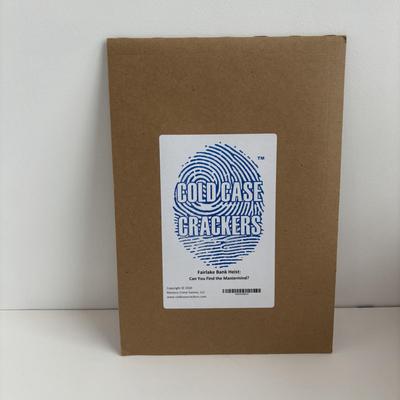 LOT 87: Murder Mystery Games, True Crime Stories Game & Unopened Cold Case Cracked Game