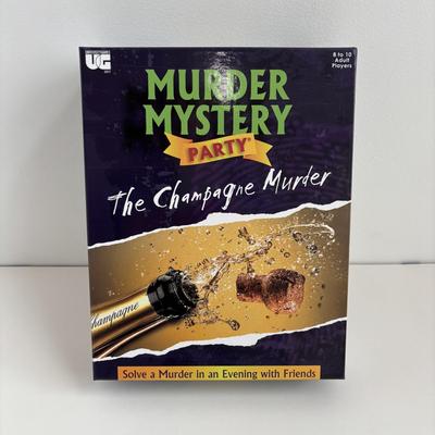 LOT 87: Murder Mystery Games, True Crime Stories Game & Unopened Cold Case Cracked Game