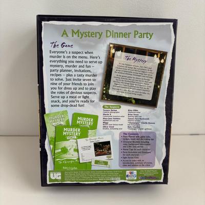 LOT 87: Murder Mystery Games, True Crime Stories Game & Unopened Cold Case Cracked Game