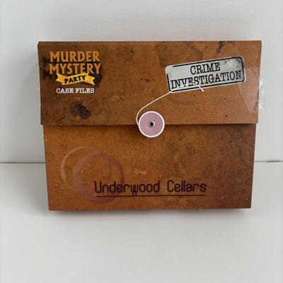 LOT 87: Murder Mystery Games, True Crime Stories Game & Unopened Cold Case Cracked Game