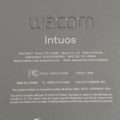 LOT 91: Wacom Intuos Digital Drawing Tablet