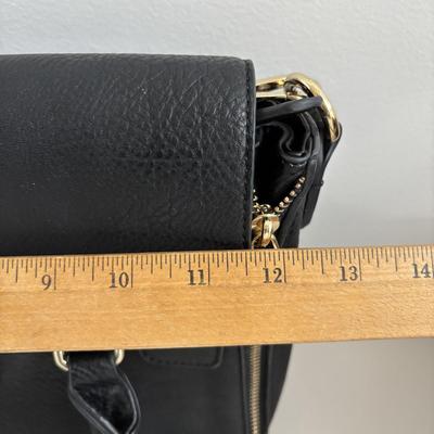 LOT 93: Ladies Purse Collection: Steve Madden Quilted Hobo, Faux Croc Embossed Leather Hobo & Faux Black Leather w/Gold Tone Hardware