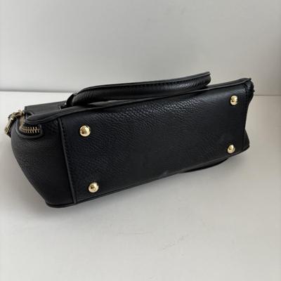 LOT 93: Ladies Purse Collection: Steve Madden Quilted Hobo, Faux Croc Embossed Leather Hobo & Faux Black Leather w/Gold Tone Hardware