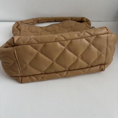 LOT 93: Ladies Purse Collection: Steve Madden Quilted Hobo, Faux Croc Embossed Leather Hobo & Faux Black Leather w/Gold Tone Hardware