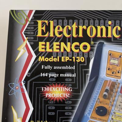 LOT 95: Elenco Electronics Playground 130 & Learning Center along with Thames & Kosmos Physics Workshop