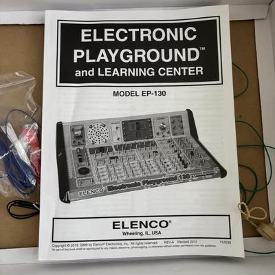 LOT 95: Elenco Electronics Playground 130 & Learning Center along with Thames & Kosmos Physics Workshop