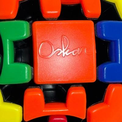 LOT 96: NIP Gleeporte Wooden Peg Puzzle & Play 22 Sorting Cube, Meffert's Gear Ball 3D Mechanical Puzzle, Cheerios Bilingual...