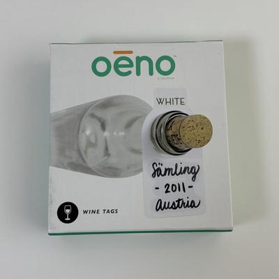 LOT 97: Stainless Steel Stemless Wine Tumblers & Pier One Wine Goblets, Oenophilia Wine Tags, Taster Place 24 Aromas of Red Wine Kit...