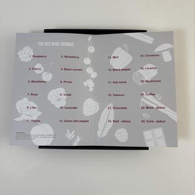 LOT 97: Stainless Steel Stemless Wine Tumblers & Pier One Wine Goblets, Oenophilia Wine Tags, Taster Place 24 Aromas of Red Wine Kit...