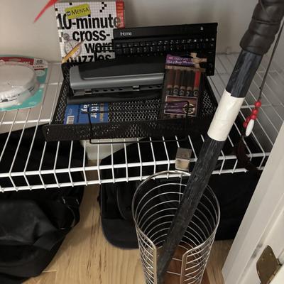 LOT 98: Closet Cleanout: Halloween Costumes & Accessories, Jimmy Fallon Hashtag Costume, NIP, Faux Poinsettas