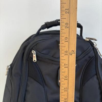 LOT 99: Black Swiss Gear Scan Smart Laptop Backpack