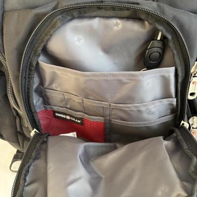 LOT 99: Black Swiss Gear Scan Smart Laptop Backpack