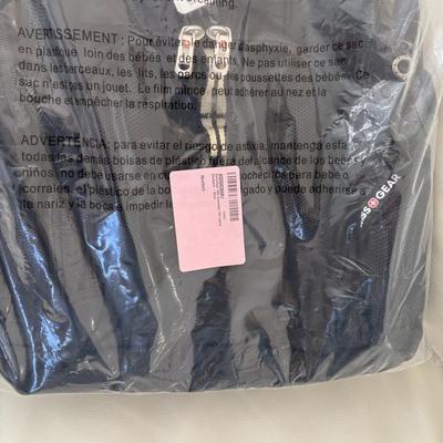 LOT 101: NIP Black Swiss Gear Scan Smart Laptop Backpack