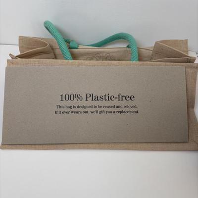 LOT 105: Vintage Silver-Plated Tea/Coffee Pots, Whimsical Glass along with a Fortnum & Mason 100% Plastic Free Jute/Cotton Bag