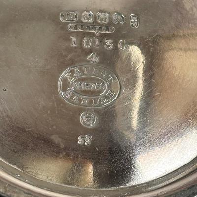 LOT 105: Vintage Silver-Plated Tea/Coffee Pots, Whimsical Glass along with a Fortnum & Mason 100% Plastic Free Jute/Cotton Bag