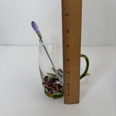 LOT 105: Vintage Silver-Plated Tea/Coffee Pots, Whimsical Glass along with a Fortnum & Mason 100% Plastic Free Jute/Cotton Bag