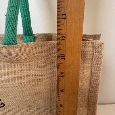 LOT 105: Vintage Silver-Plated Tea/Coffee Pots, Whimsical Glass along with a Fortnum & Mason 100% Plastic Free Jute/Cotton Bag