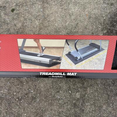 LOT 108: NIP Body Solid Tools Treadmill Mat