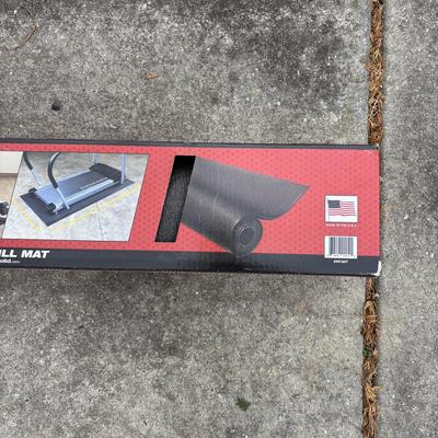 LOT 108: NIP Body Solid Tools Treadmill Mat