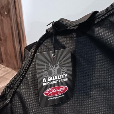 LOT 109: Yamaha CG182C Cedar Top Classical Acoustic Guitar with Stagg Guitar Case & Capo