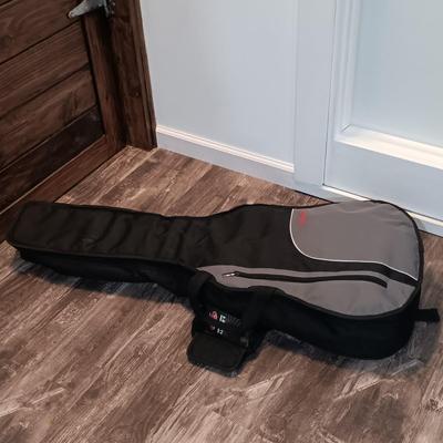 LOT 109: Yamaha CG182C Cedar Top Classical Acoustic Guitar with Stagg Guitar Case & Capo