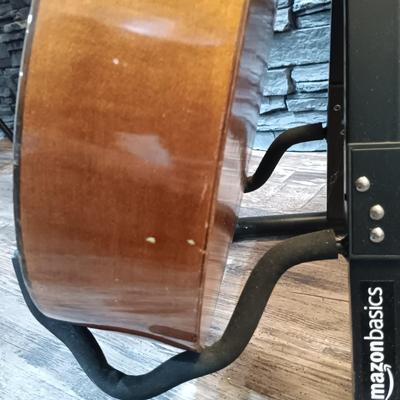 LOT 110: Vintage Tatra Handmade Acoustic Guitar 488 with Case