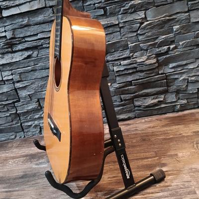 LOT 110: Vintage Tatra Handmade Acoustic Guitar 488 with Case