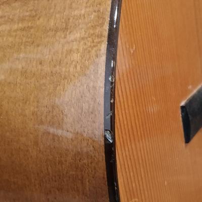 LOT 110: Vintage Tatra Handmade Acoustic Guitar 488 with Case