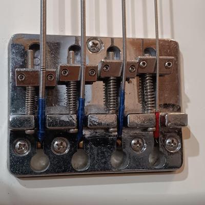 LOT 113: Aria Pro II RSB Series Electric Bass Guitar with D'Andrea Case