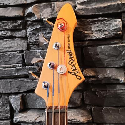LOT 113: Aria Pro II RSB Series Electric Bass Guitar with D'Andrea Case