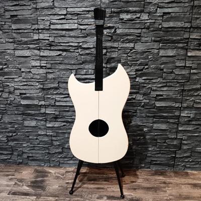 LOT 115: Vintage Guitar-Shaped CD Stand