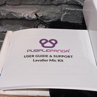 LOT 121: Purple Panda Lavalier Mic, Seiko Automatic Guitar Tuner, Audio-Technic BPHS1 Broadcast Stereo Headset & More