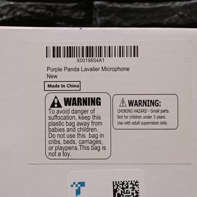 LOT 121: Purple Panda Lavalier Mic, Seiko Automatic Guitar Tuner, Audio-Technic BPHS1 Broadcast Stereo Headset & More