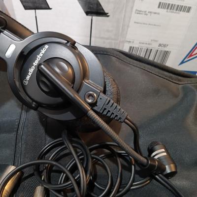 LOT 121: Purple Panda Lavalier Mic, Seiko Automatic Guitar Tuner, Audio-Technic BPHS1 Broadcast Stereo Headset & More