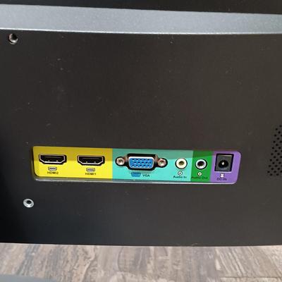 LOT 128: Sceptre 24" LED Monitor E248W-19203RT with a Wacom One Drawing Tablet