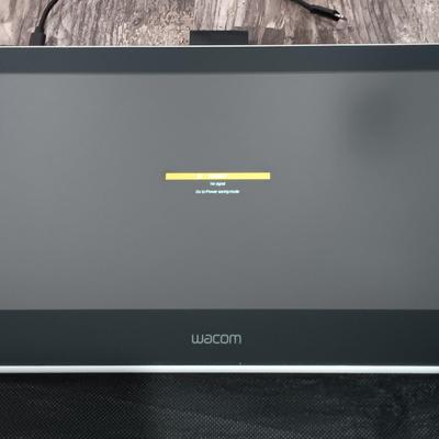 LOT 128: Sceptre 24" LED Monitor E248W-19203RT with a Wacom One Drawing Tablet