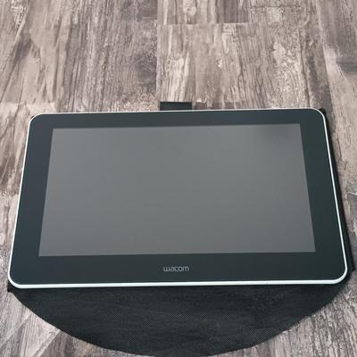 LOT 128: Sceptre 24" LED Monitor E248W-19203RT with a Wacom One Drawing Tablet