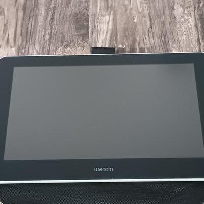 LOT 128: Sceptre 24" LED Monitor E248W-19203RT with a Wacom One Drawing Tablet