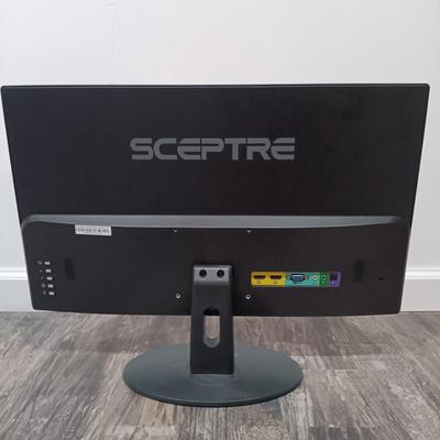 LOT 128: Sceptre 24" LED Monitor E248W-19203RT with a Wacom One Drawing Tablet