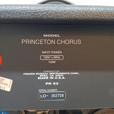 LOT 129: Fender Princeton Chorus PR 82 Guitar Amp