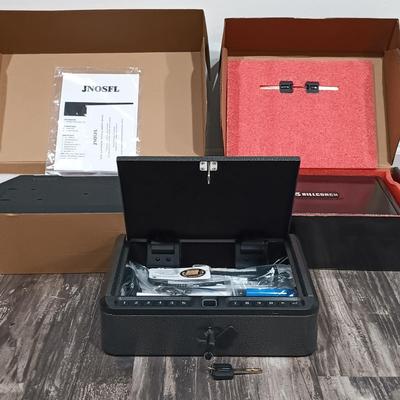 LOT 130: Set of (3) Safety/ Lock Boxes - Bill Conch & JNOSFL